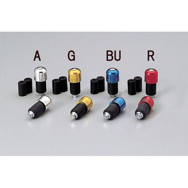 HURRICANE ハリケーン Φ22アルミサイドキャップ バーエンド ハンドル