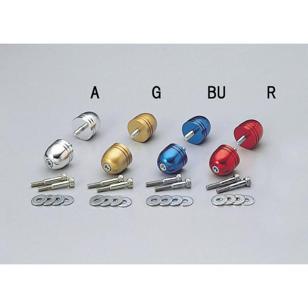 HURRICANE ハリケーン Φ30砲弾型アルミサイドキャップ HONDA ホンダ YAMAHA ...