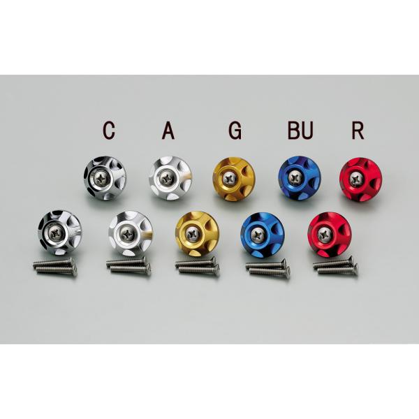 HURRICANE ハリケーン Φ34アルミサイドキャップ ビレット HONDA ホンダ YAMAH...