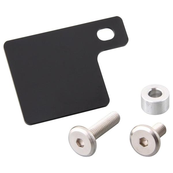 KITACO キタコ 自賠責ステッカープレート カラー：ブラック 排気量125cc以下(原付1/2種...