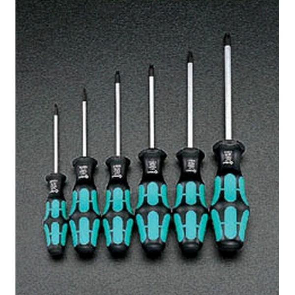 WERA ヴェラ 6-pc. TORX(トルックス) スクリュードライバーセット 367／6 メーカ...