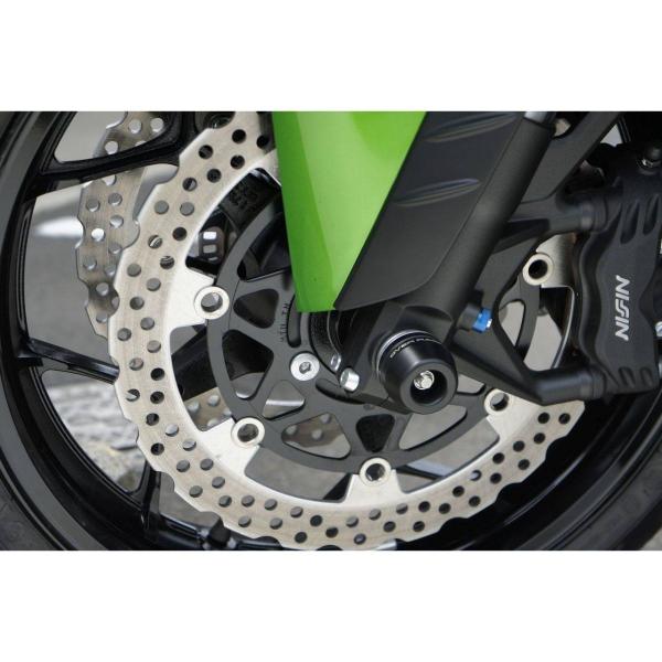 OVER オーヴァー フロントアクスルスライダー ZX-14R KAWASAKI カワサキ アクスル...