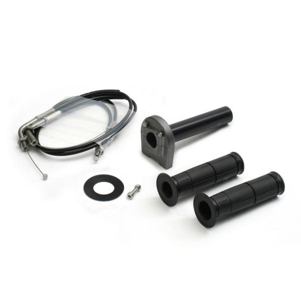 ACTIVE アクティブ 車種専用スロットルキット[TYPE-3] ホルダーカラー：ガンメタ / イ...