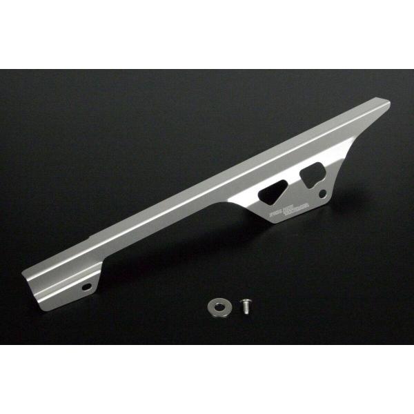 SP武川 SPタケガワ ノーマルスイングアーム用アルミチェーンガード スーパーカブ50 リトルカブ ...