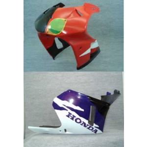才谷屋ファクトリー RVF400 片目耐久ゼッケンカウル 仕様 黒ゲル