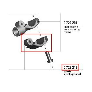 MAGURA マグラ 【195ラジアルマスターシリンダー】用補修部品 クランプ その他クラッチマスタ...