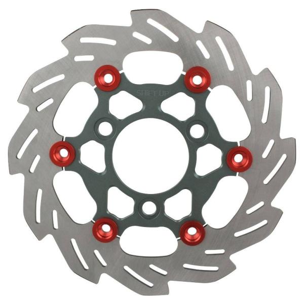 SHIFT UP シフトアップ 220mm ウェーブフローティングディスクローター フロントディスク...