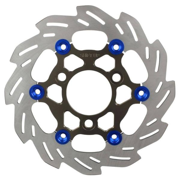 SHIFT UP シフトアップ 220mm ウェーブフローティングディスクローター フロントディスク...