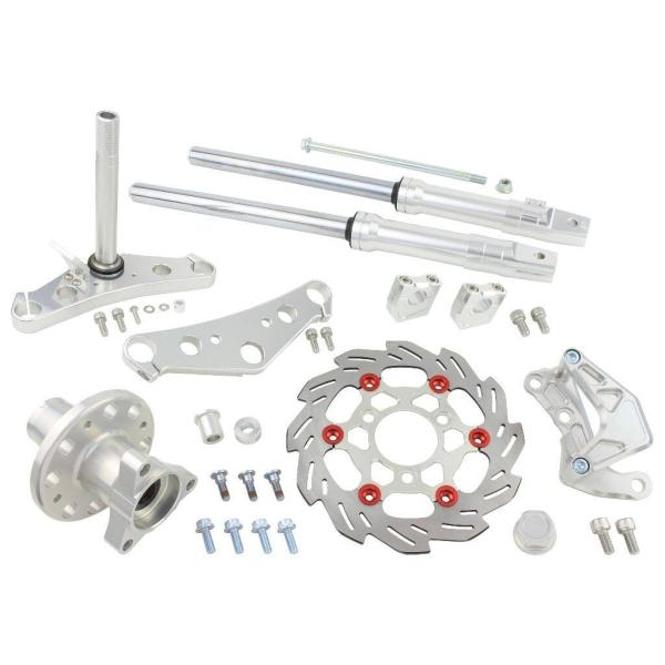 SHIFT UP シフトアップ ワイド208mm ステムΦ27mm フロントフォークキット モンキー...