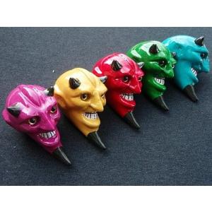 スカルシフトノブ GREEN スーサイドジョッキーシフト ハーレー