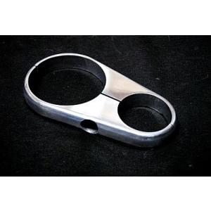 部品屋K&amp;W メータークランプ単品 SR500 SR400 YAMAHA ヤマハ メーターステー メ...