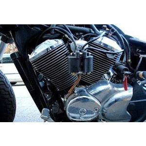 部品屋K&amp;W コイル移設キット シャドウ400 シャドウ750 HONDA ホンダ その他イグニッシ...