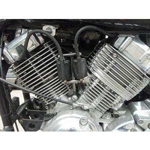 部品屋K&amp;W コイル移設キット ドラッグスター400 YAMAHA ヤマハ その他イグニッションコイ...