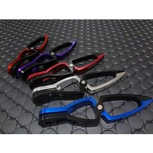 KOSO コーソー デュアルカラー ワイヤーホルダー汎用 【ブラック/オレンジ】 汎用 ブレーキホー...