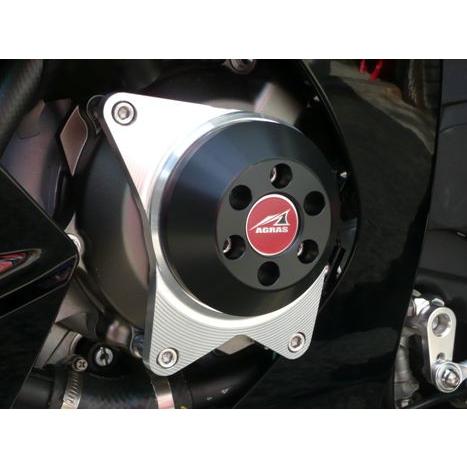 AGRAS アグラス レーシングスライダー 3点セット 左C ジュラコンカラー：ブラック (ロゴ有)...