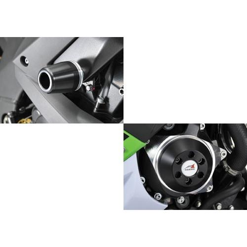 AGRAS アグラス レーシングスライダー ジュラコンカラー：ブラック (ロゴ無) ZX-10R K...