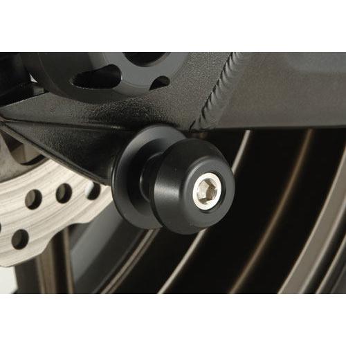 AGRAS アグラス スタンドフックスライダー ジュラコンカラー：ブラック ZX-14R KAWAS...