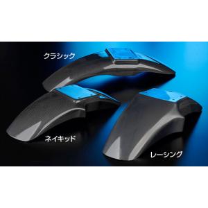 ZZR1100D型フロントフェンダー社外品スティングR&D塗装品 STING R＆D R&D スティングアールアンドディー カーボン製