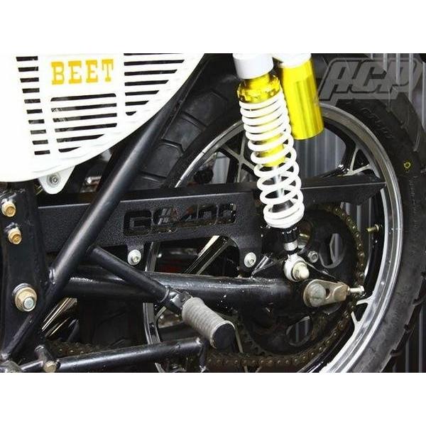 ACP エーシーピー ロゴイリ チヂミ塗装チェーンケース GS400 SUZUKI スズキ チェーン...
