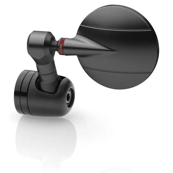 rizoma リゾマ ミラー 「スパイ R」 【Spy R】左右共通 カラー：ブラック ハンドル