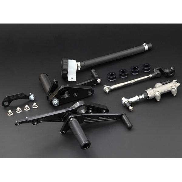 PMC ピーエムシー ビレットバックステップ Type-1 リアブレーキマスター付 Z1 (900S...