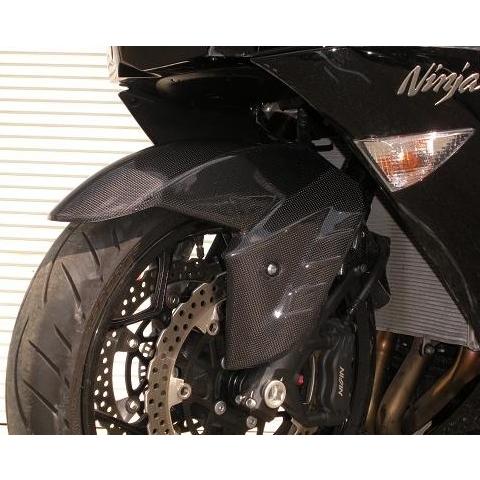 EIGHT(才谷屋) エイト(サイタニヤ) フロントフェンダー 素材：平織カーボン ZX-14R K...