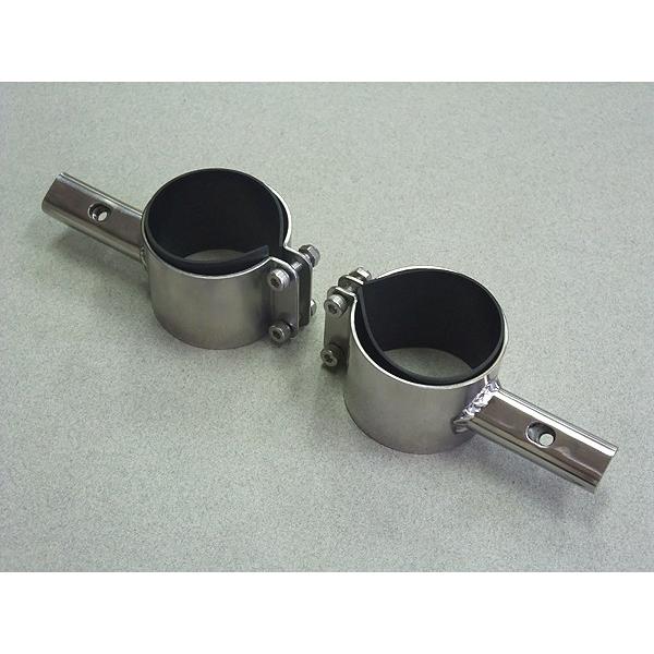 METALGEAR WORKS メタルギアワークス フロントウインカーステー Φ43mmフォーク対応...