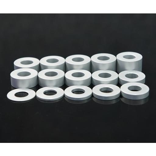 GM-MOTO ジーエムモト ホイールセンター調整カラー 外径25mm カラーの長さ：15mm アク...