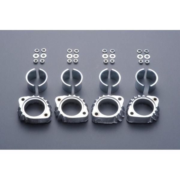 M-TEC中京 エムテック中京 4本出しマフラー用フランジセット 8mm穴 KZ1000LTD KZ...