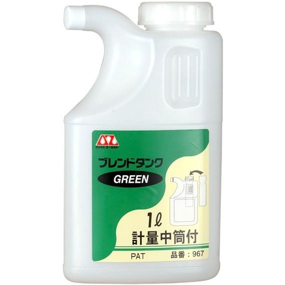 AZオイル エーゼットオイル ブレンドタンクグリーン 1L その他メンテナンス小物