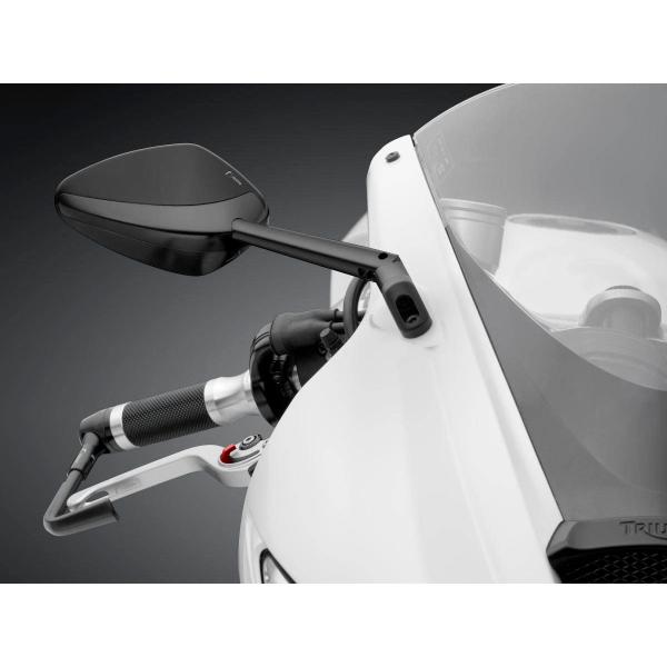 rizoma リゾマ ベローチェミラー 【Veloce】左右共通 カラー：ブラック ミラー ハンドル