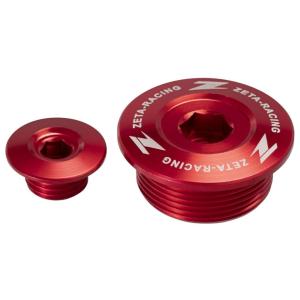 ZETA RACING ジータ レーシング エンジンプラグ カラー：レッド HONDA ホンダ その...