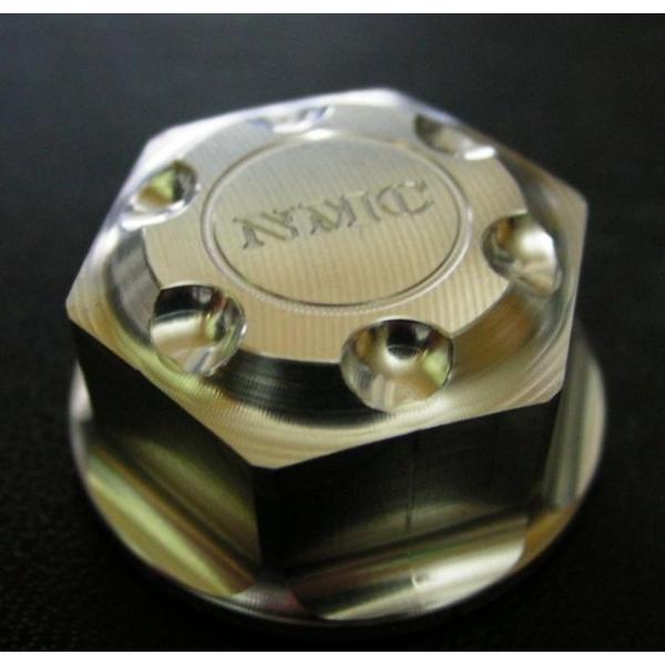 NA Metal Craft エヌエーメタルクラフト M18 ステムナット カラー：ブラックアルマイ...