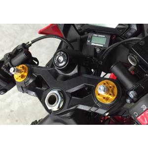 K-FACTORY（ケイファクトリー） フロントフォークガード 素材：チタン