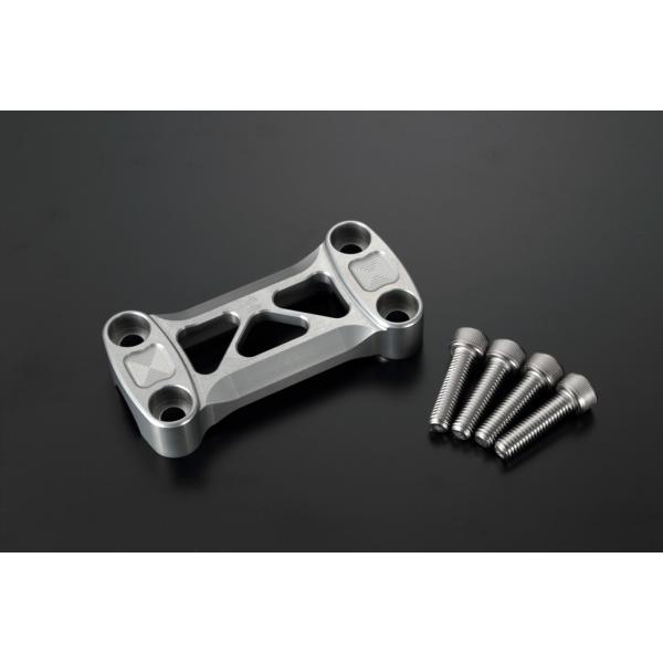 K-FACTORY ケイファクトリー ハンドルクランプキット カラー：シルバー Z250 KAWAS...