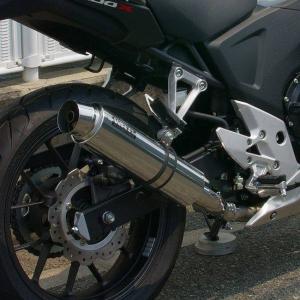NX400/CBR400R スリップオンマフラー SPORT XTREM ブラックイクシル