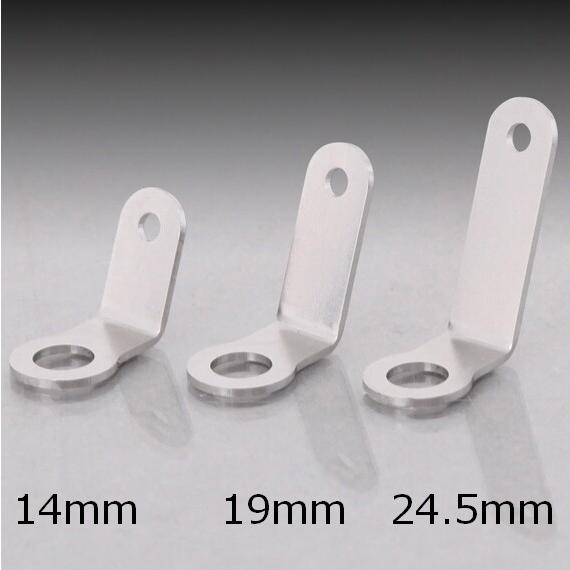 K-CON キタココンビニパーツ ワイヤーロックプレート サイズ：19mm ワイヤリング用品