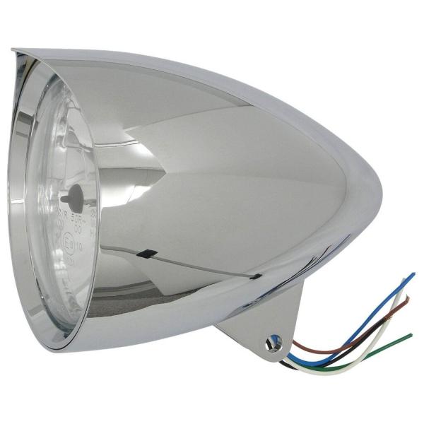 Neofactory ネオファクトリー シャープバイザー付きバレットヘッドライト 5-3/4インチ ...