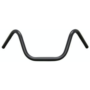 Neofactory ネオファクトリー バックホーンバーハンドル ヘコミ有り ブラック HARLEY...