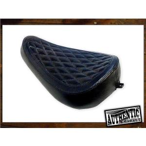 GUTS CHROME（ガッツ クローム） HardRide レザーソロシート クロス