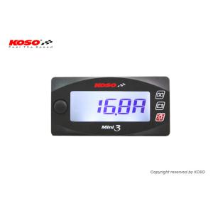 KOSO コーソー Mini3デジタル【電流 電圧計】 電気・電圧計 計測ツール