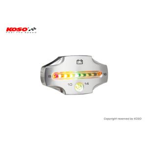 KOSO コーソー LED電圧チェッカー【CNCシルバー】 電気・電圧計 計測ツール