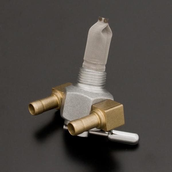 PINGEL ピンゲル デュアルアウトハイフローガソリンコック レーシング 1/4NPT 燃料コック...