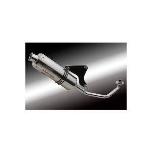 プリティー製 XJR400 4HM 流 タイプ1 4-2-1 マフラー メッキ