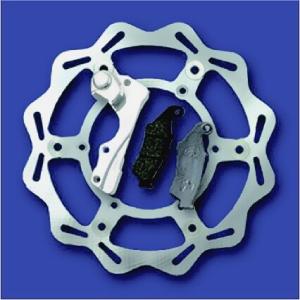 BRAKING ブレーキング オフロードオーバーサイズウェーブディスクローターOKIキット CR80...