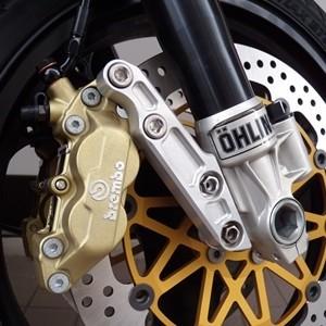 KOHKEN コーケン OHLINS正立フォーク用キャリパーサポート ZRX1200 KAWASAK...