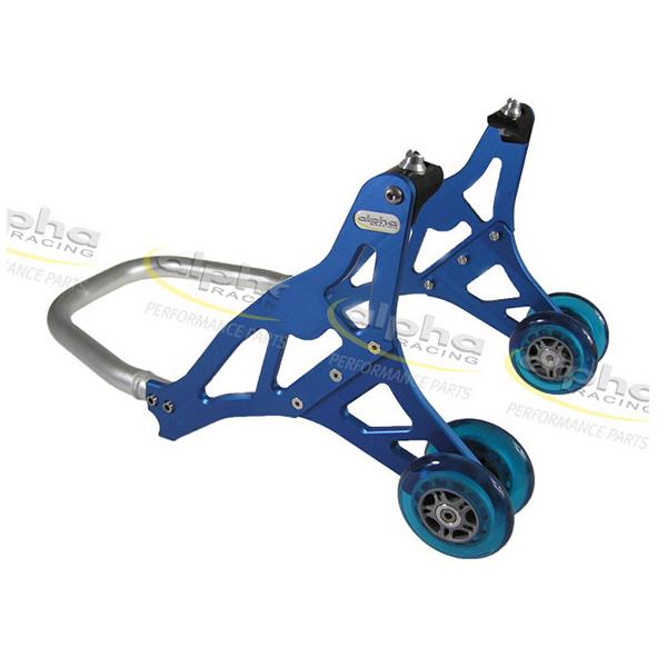 alpha Racing アルファレーシング アルミ アジャスタブルフロントスタンド HP4 S10...