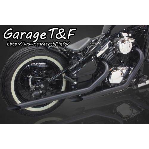 Garage T&amp;F Garage T&amp;F:ガレージ T&amp;F ドラッグパイプマフラー タイプ1 バル...
