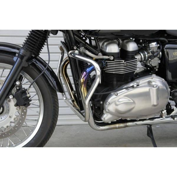 OVER オーヴァー エンジンガード THRUXTON900 [スラクストン]  TRIUMPH ト...