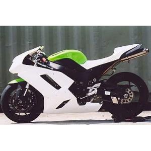 KDCサービス ケイディーシーサービス フルカウル カラー：白ゲル ZX-6RR NINJA [ニン...